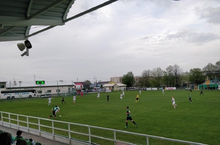 Stal Stalowa Wola wygrała z Olimpią Elbląg. (fot. Adrian Kura)