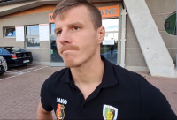 Mariusz Szuszkiewicz po porażce z Pogonią: Przepraszamy kibiców, zawaliliśmy ten mecz