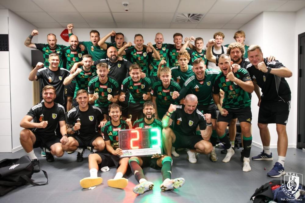 Stal Stalowa Wola zainkasowała komplet punktów w Nowym Sączu (fot. Daniel Tracz)