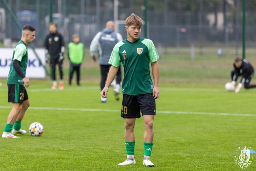 Bartosz Pioterczak na celowniku KSZO Ostrowiec Świętokrzyski (fot. Daniel Tracz/ Stal Stalowa Wola)