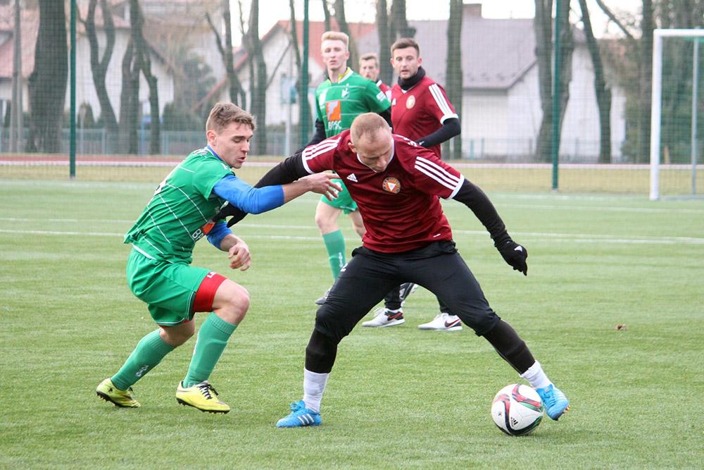 Garbarnia Kraków w brązowo-czarnych strojach (fot. archiwum)