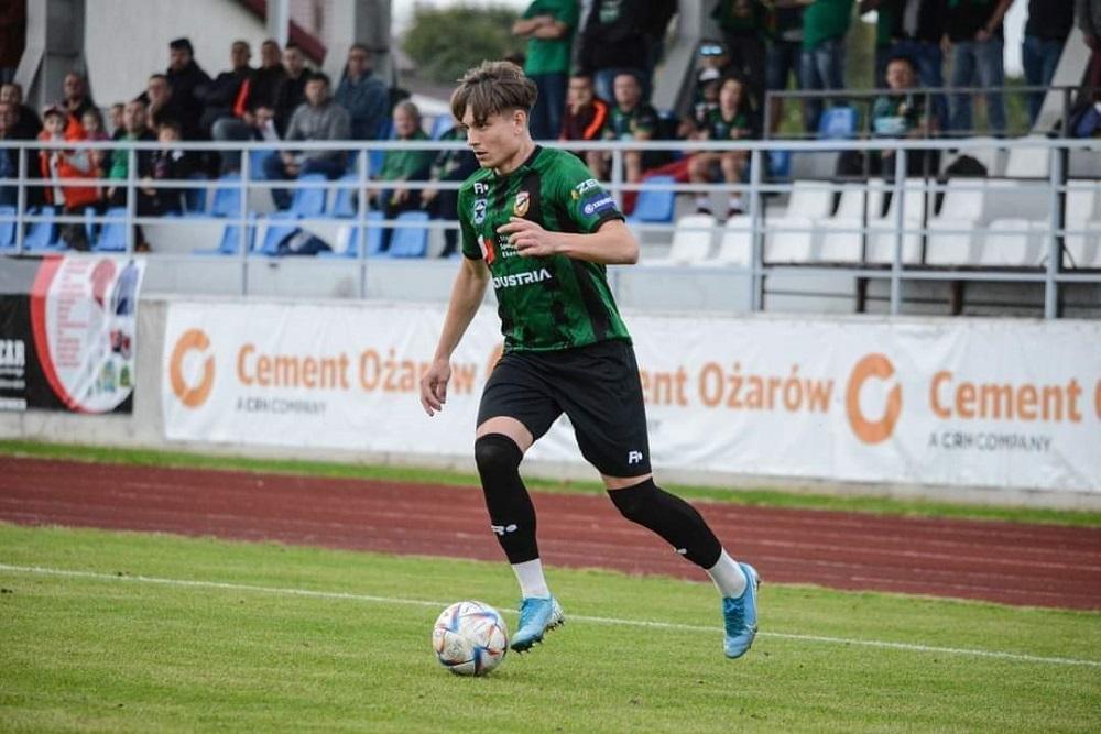 Szymon Kot został pierwszym wzmocnieniem Wieczystej Kraków! (fot. Star Starachowice)