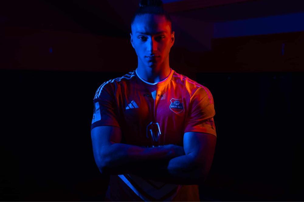 Diego Deisadze nie będzie dłużej piłkarzem Bruk-Bet Termalicy Nieciecza (fot. Termalica Nieciecza)