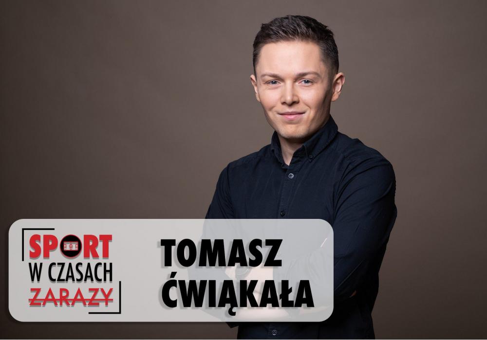 Tomasz Ćwiąkała będzie przepytywany przez Dominika Pasternaka. (fot. Tomasz Ćwiąkała)