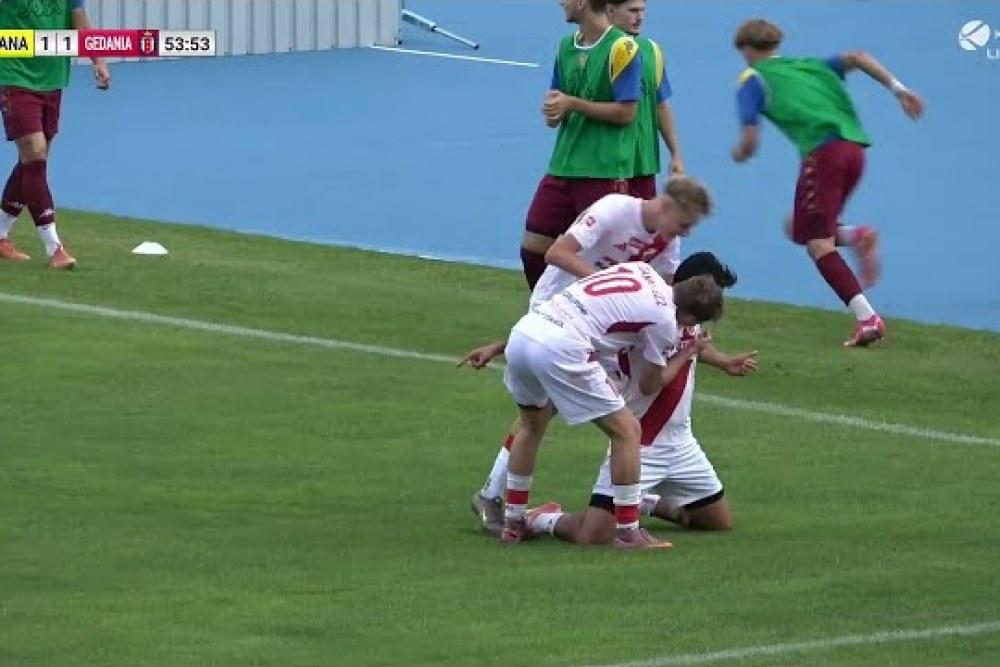Skrót meczu Elana Toruń - Gedania Gdańsk 2-2 (fot. YouTube / KP SPORT)