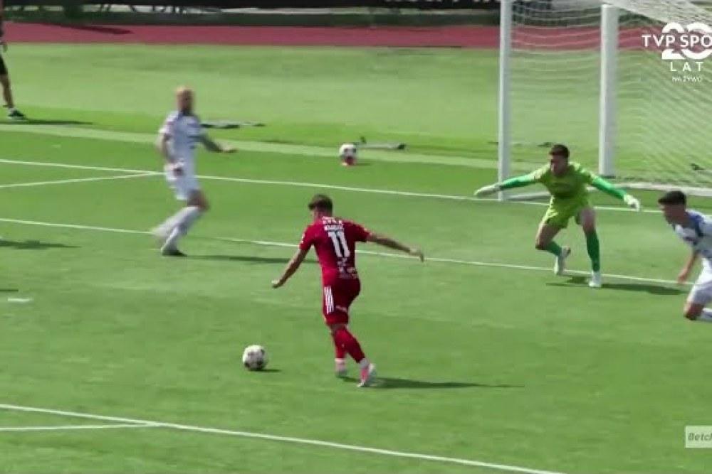 Skrót meczu Podhale Nowy Targ - Hutnik Kraków 2-5 (fot. YouTube / Hutnik Kraków)