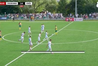 Skrót meczu Chełmianka Chełm - Sokół Kolbuszowa Dolna 2-0 (fot. YouTube / Chełmianka TV)