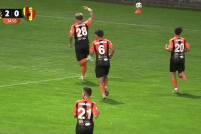 Skrót meczu KSZO Ostrowiec Świętokrzyski - Korona II Kielce 3-2 (fot. YouTube / Serwis Klubu KSZO)