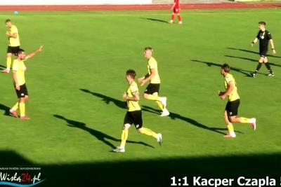 Skrót meczu AKS Busko-Zdrój - Siarka Tarnobrzeg 1-4 (fot. YouTube / NadWisłą24.pl)