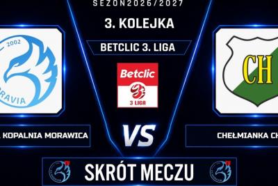 Skrót meczu Moravia Morawica - Chełmianka Chełm 0-3 (fot. YouTube / Moravia TV)
