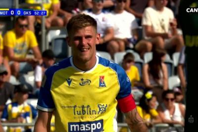 Skrót meczu Motor Lublin - GKS Katowice 1-0 (fot. YouTube / CANAL+ SPORT)