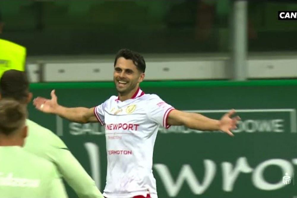 Skrót meczu Śląsk Wrocław - Widzew Łódź 3-3 (fot. YouTube / CANAL+ SPORT)