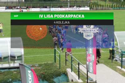 Skrót meczu Górnik Strachocina - Sokół Sieniawa 0-1 (fot. Facebook / 100057421810048)
