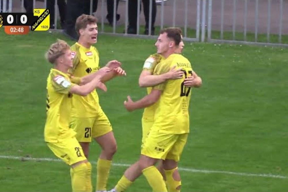 Skrót meczu KSZO Ostrowiec Świętokrzyski - Naprzód Jędrzejów 2-2 (fot. YouTube / Serwis Klubu KSZO)