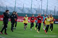 Piątkowy trening reprezentacji Polski na zdjęciach