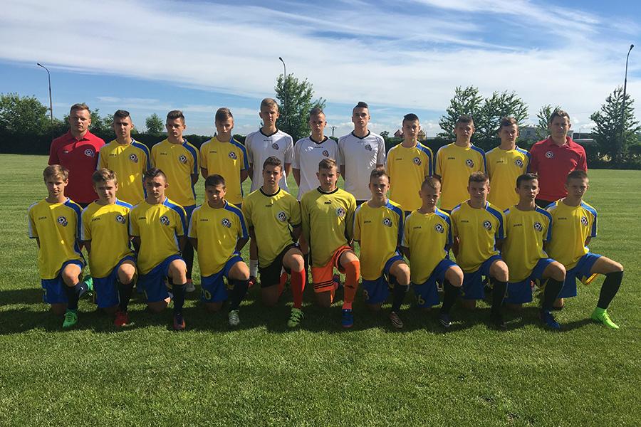 Reprezentacja Podkarpacia na tuniej im. Kazimierza Górskiego.