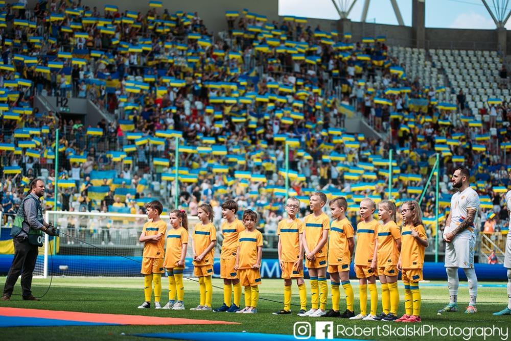 W meczu Ligi Narodów, Ukraina pokonała Armenię 3-0 (fot. Robert Skalski)