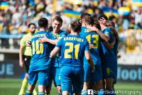 Zwycięstwo Ukrainy z Armenią na zdjęciach