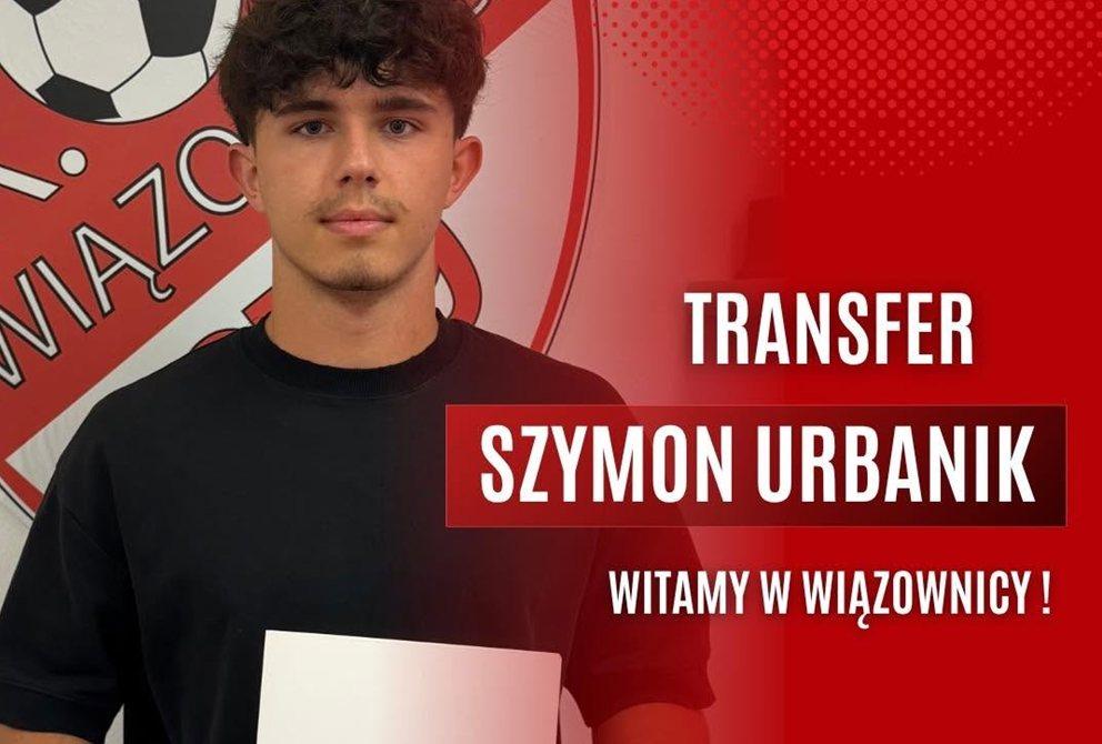 Szymon Urbanik został zawodnikiem Wiązownicy (fot. KS Wiązownica)