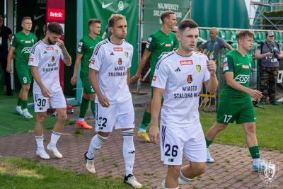 Stal Stalowa Wola zagra w poniedziałek z Wartą Poznań (fot. Daniel Tracz/ Stal Stalowa Wola)