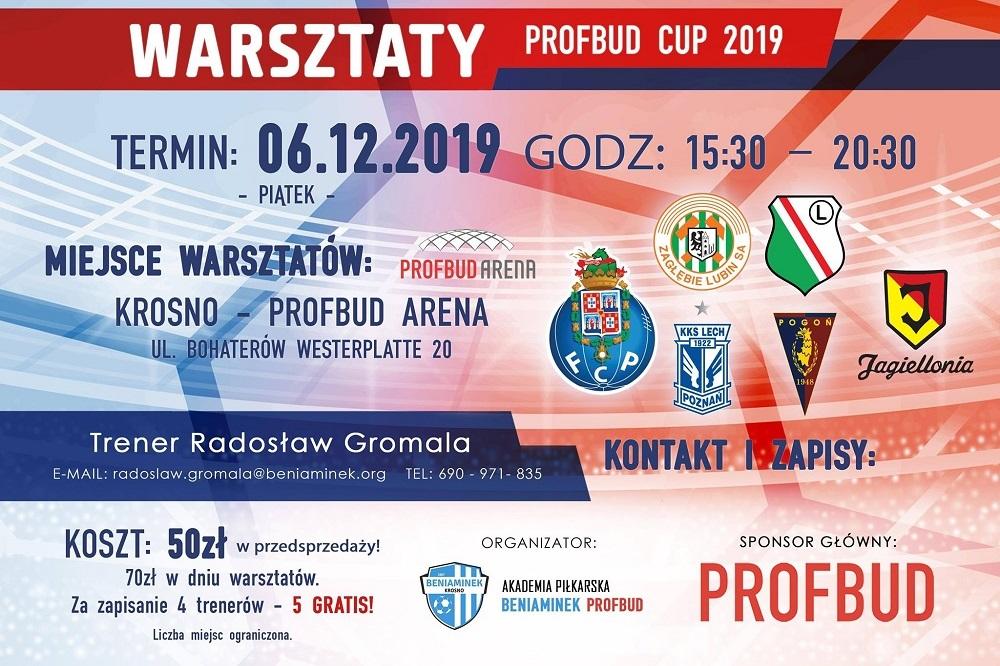 Akademia Piłkarska Beniaminek Profbud Krosno zaprasza na warsztaty praktyczne dla trenerów. (fot. Beniaminek)