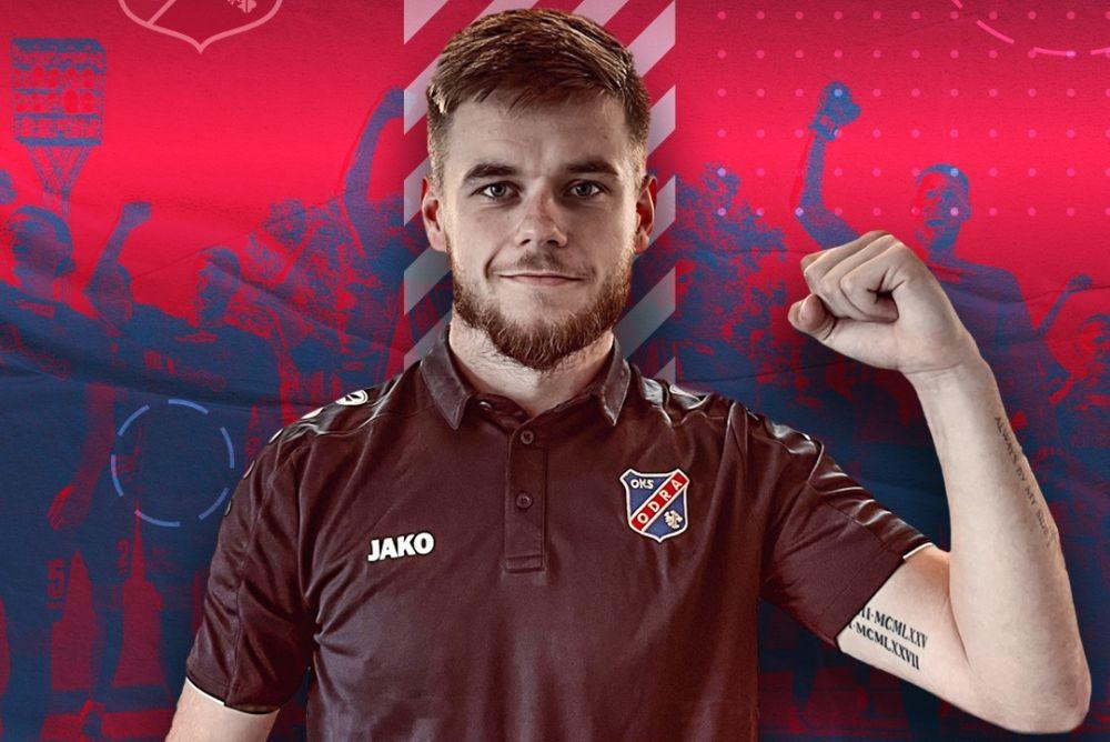 Adrian Łyszczarz dołączył do Odry Opole (fot. Odra Opole)