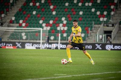 Transmisja meczu Wieczysta Kraków - ŁKS Łódź, 04.04.2026 (fot. @Chachlowska / kswieczysta.com)