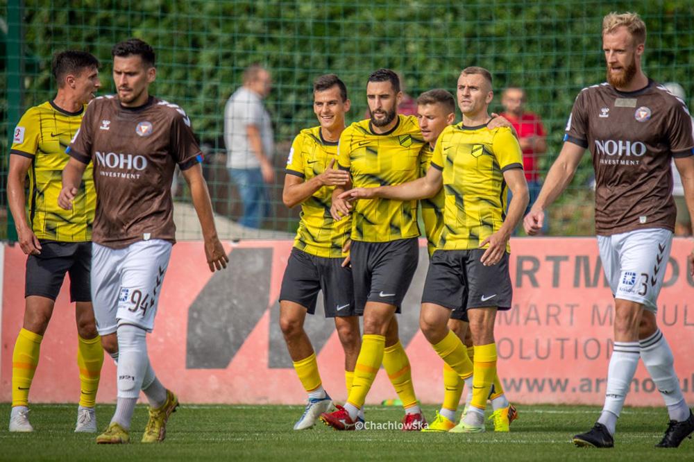 Wieczysta Kraków rozbiła KS Wiązownica aż 7-0 (fot. @Chachlowska / archiwum)