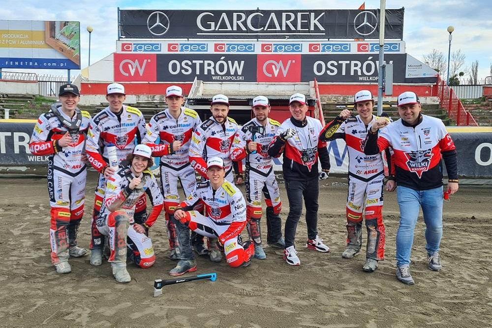 Cellfast Wilki Krosno pokonały niespodziewanie Arged Malesę Ostrovię Ostrów! (fot. Wilki Krosno)