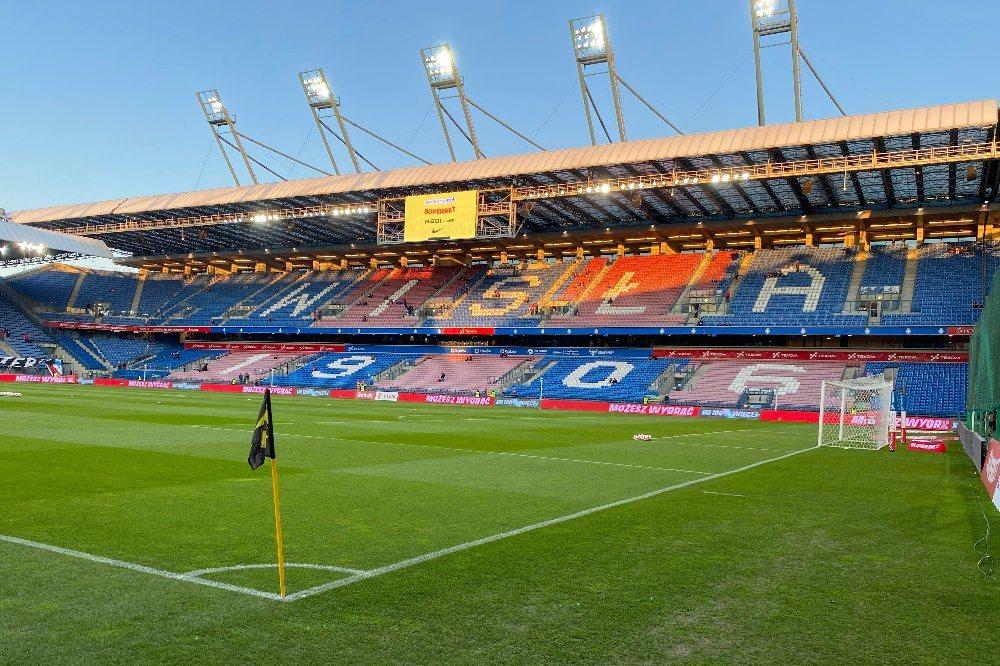 Na zdjęciu stadion Wisły Kraków.
