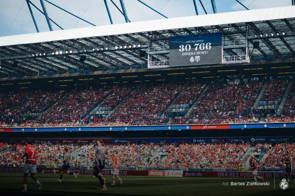 Wisła Kraków i Wieczysta Kraków wydały oświadczenie w sprawie stadionu (fot. Bartek Ziółkowski/ Wisła Krakó)