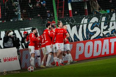 Wisła Kraków pokonała Górnika Łęczna. Pięć goli w pierwszej połowie (fot. Bartek Ziółkowski)