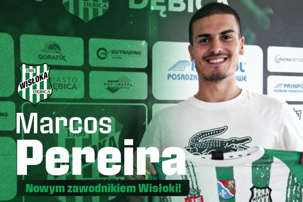 Marcos Pereira nowym piłkarzem Wisłoki Dębica (fot. Wisłoka Dębica)