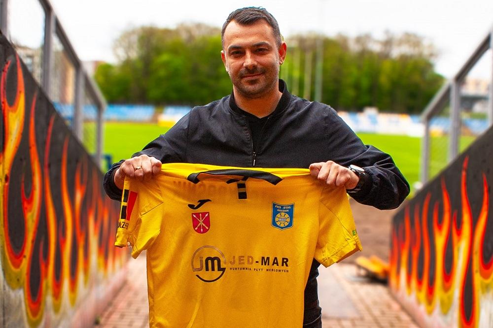 Kamil Witkowski został nowym trenerem Stali Kraśnik! (fot. Stal Kraśnik)