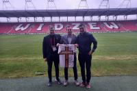 Dyrektor sportowy ŁKS-u Łagów odbył staż w Widzewie Łódź