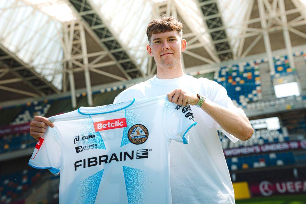 Filip Wolski nowym zawodnikiem Stali Rzeszów (fot. Stal Rzeszów)