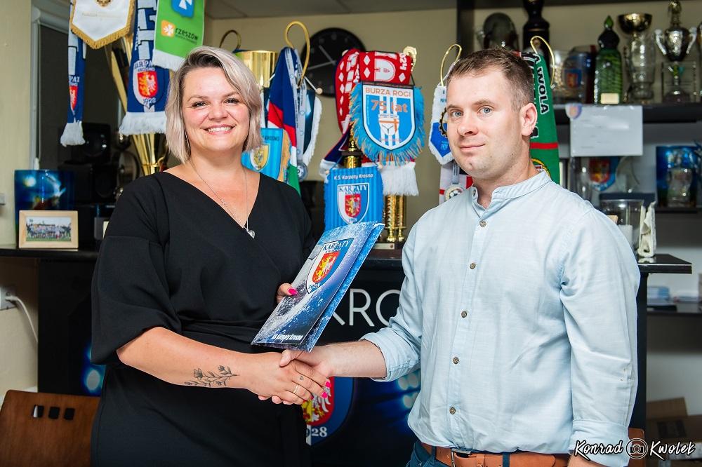 Karpaty Krosno nawiązały współpracę z Cosmosem Nowotaniec! (fot. Konrad Kwolek)