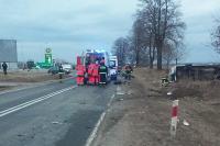 Wypadek piłkarzy Startu Pruchnik. 11 osób trafiło do szpitala