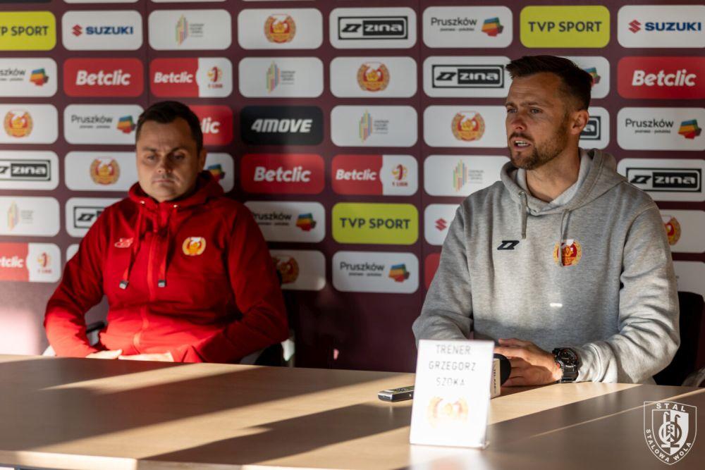 Grzegorz Szoka nie jest już trenerem Znicza Pruszków. W piątek mecz ze Stalówką (fot. Daniel Tracz/ Stal Stalowa Wola)