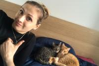 Zuzanna Efimienko-Młotkowska promuje akcję #zostanwdomu