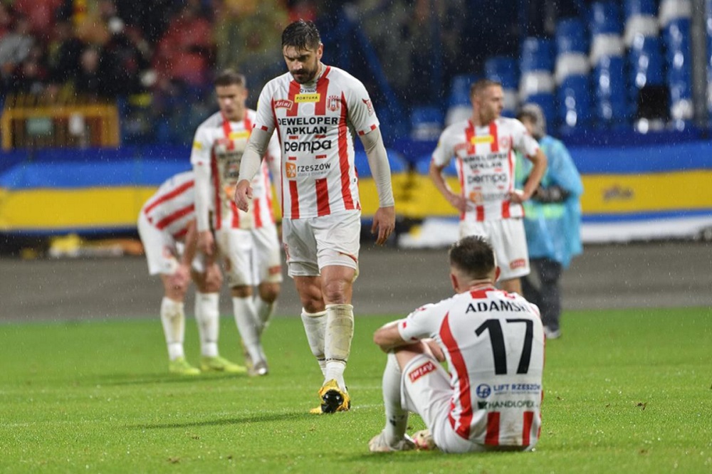 Apklan Resovia przegrała z ŁKS-em Łódź. Zobaczcie skrót tego spotkania